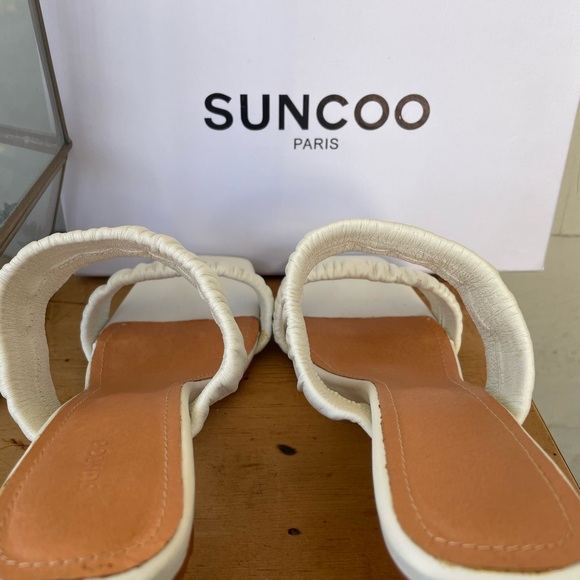 SUNCOO White Sandals Chaussures Honora Sandal 38 - Picture 3 of 13